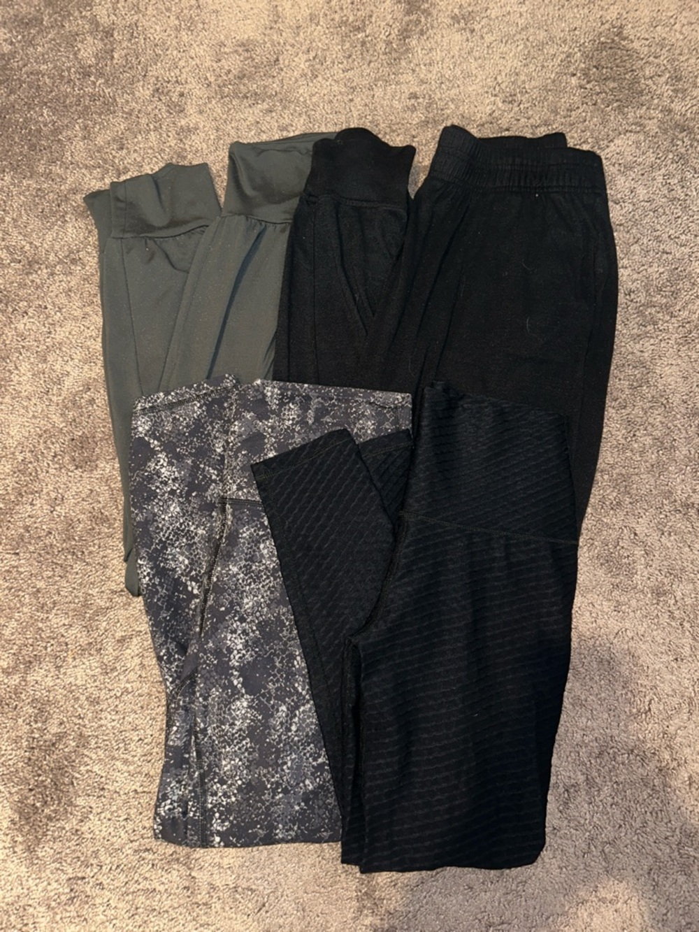 Size medium lounge & athletic joggers & legging bundle!!